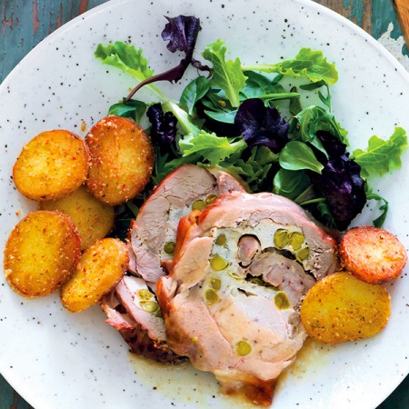 Lamb Roll with Potatoes