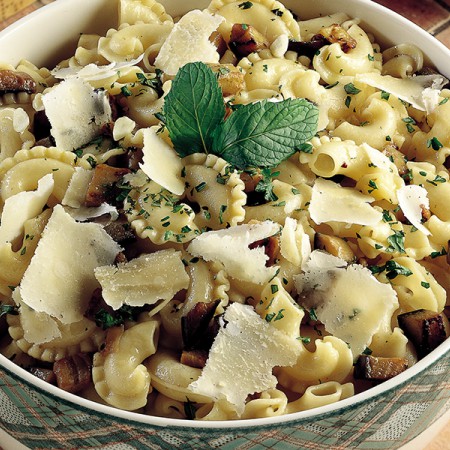 Pasta With Eggplant and Mint
