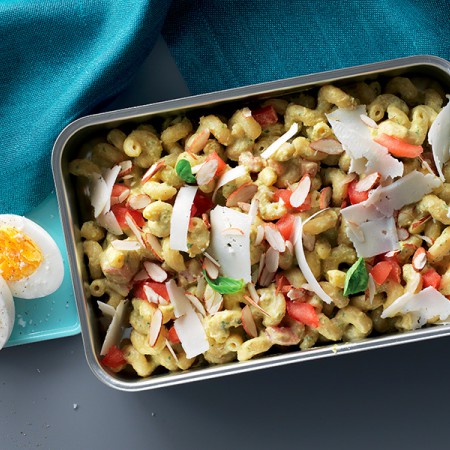 Cold Pasta With Ricotta Pesto