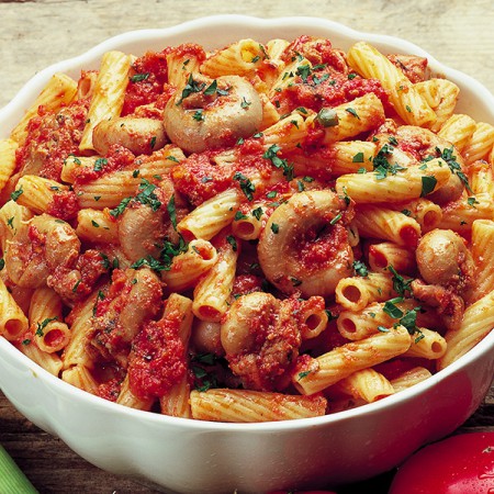 Rigatoni con la Pagliata