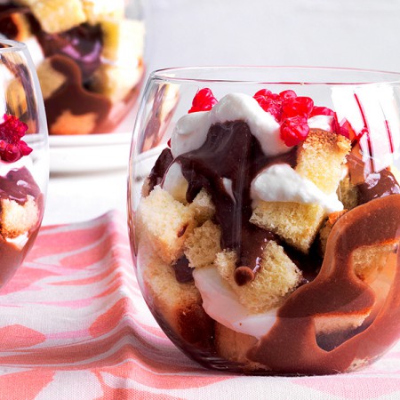 Brioche with Chocolate and Cream