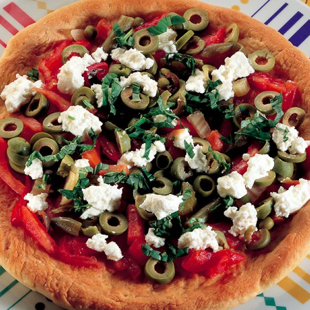 Focaccia with Fresh Tomato
