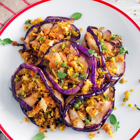 Purple Eggplants a Beccafico