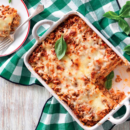 Ragù and Pane Carasau Lasagna