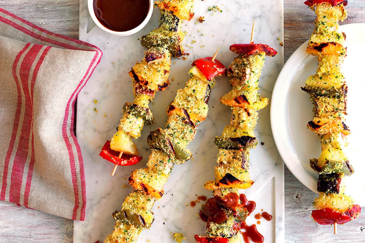 Grilled Vegetable Skewers-image