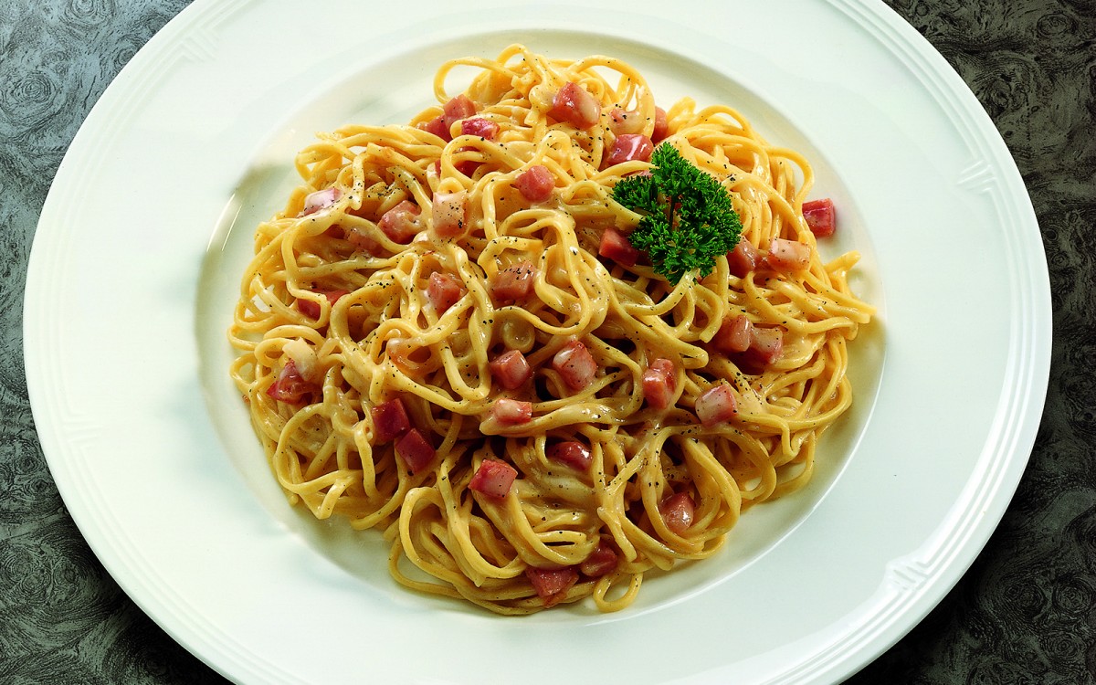 Fresh Pasta Carbonara-image