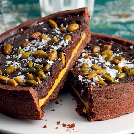 Pumpkin, Chocolate and Salt Pie