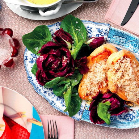 Chicken Breast with Walnuts and Mustard