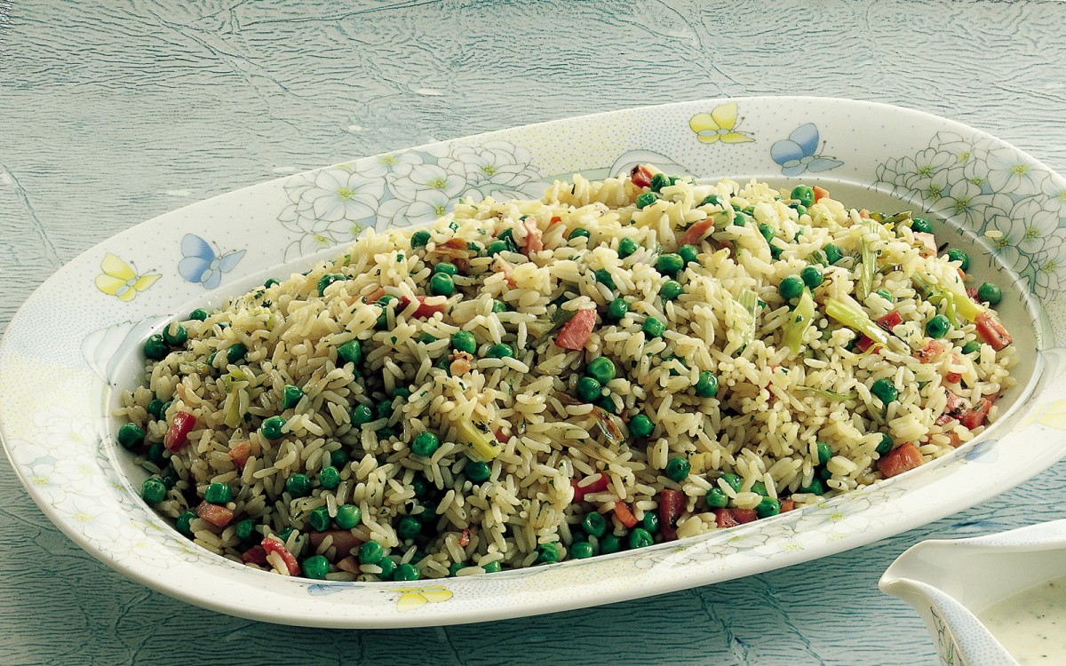 Springtime Garden Pilaf