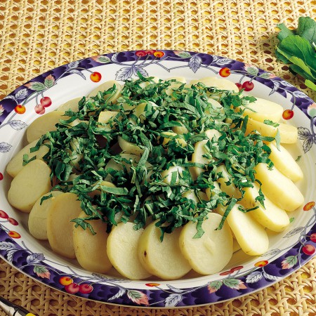 Warm Potato-Arugula Salad