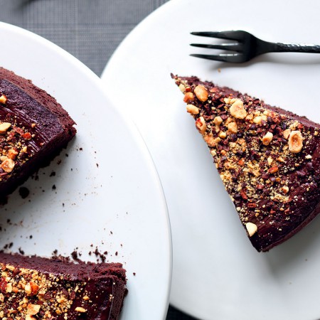 Glazed Chocolate Cake