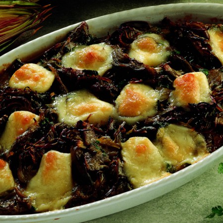 Potato, Egg and Caciotta Casserole
