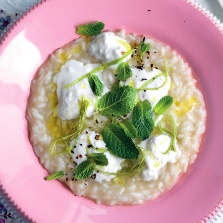 Green Apple Risotto