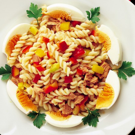 Bell Pepper Fusilli Salad