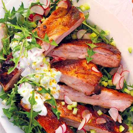 Ribs Marinated in Honey and Spices