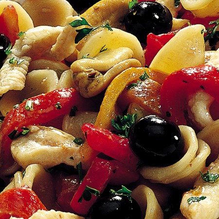 Orecchiette Salad With Seafood
