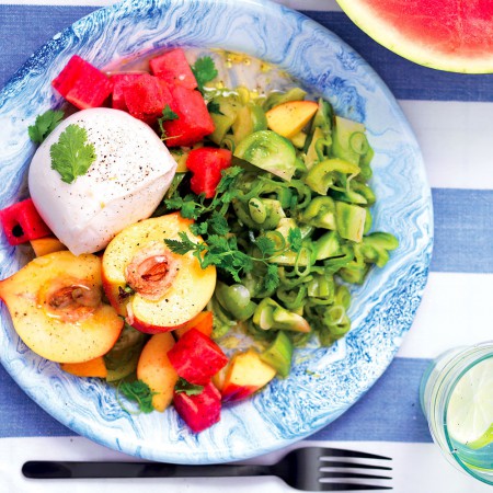 Mixed Marinated Vegetables with Fiordilatte Mozzarella