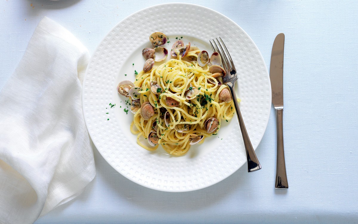 Spaghetti With Clams-image