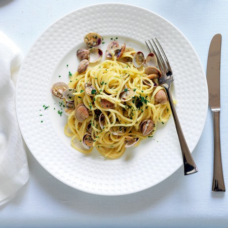 Spaghetti With Clams