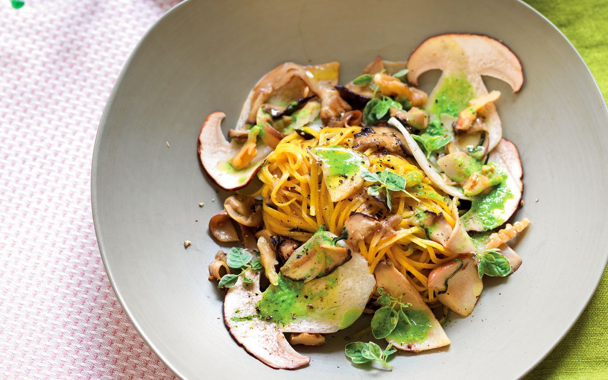 Tagliolini with Porcini Mushrooms-image