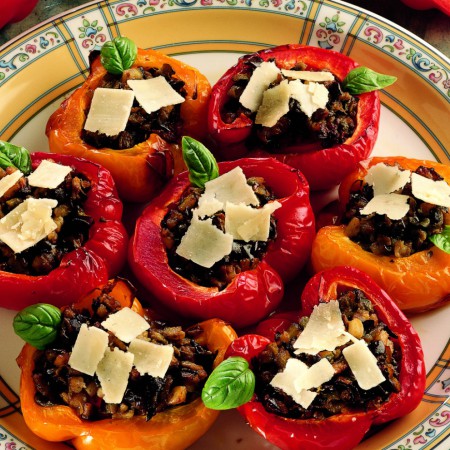 Vegetable-Stuffed Peppers