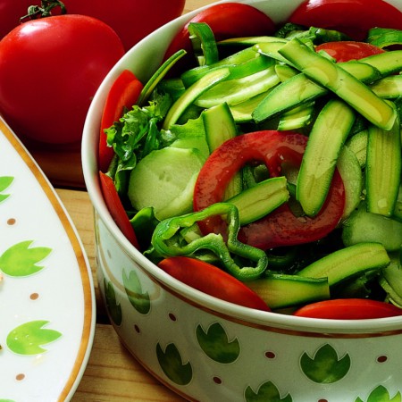 Baby Zucchini Salad