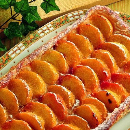 Home Style Peach Puffs