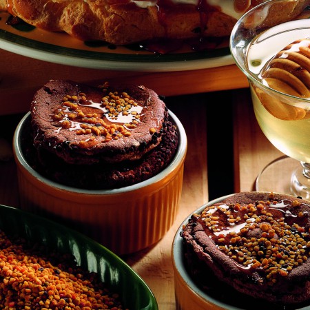 Chocolate Soufflé with Acacia Honey