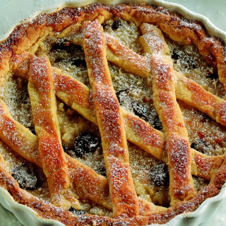 Crostata With Rice Pudding