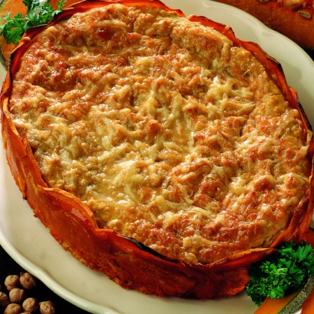 Chickpea Flan with Pumpkin