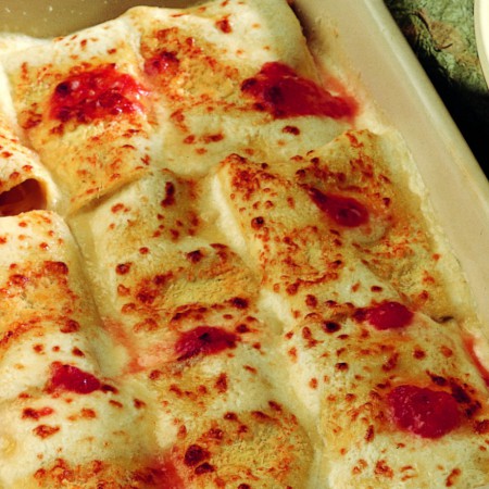 Chicken and Spinach Cannelloni