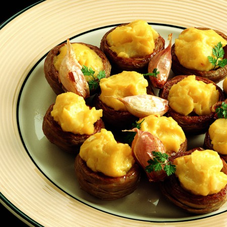 Potato Stuffed Artichokes