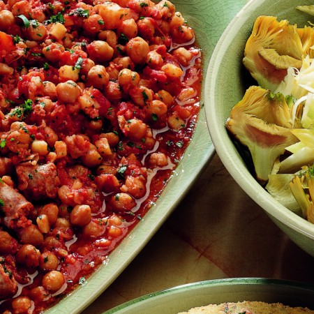 Chickpeas all'Uccelletto