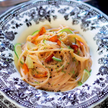 Cacio e Pepe Spaghetti With Mullet Roe