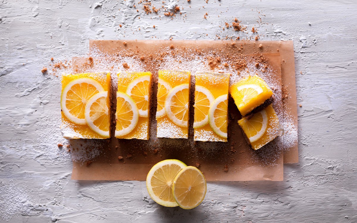 Cookie and Lemon Cream Tart-image