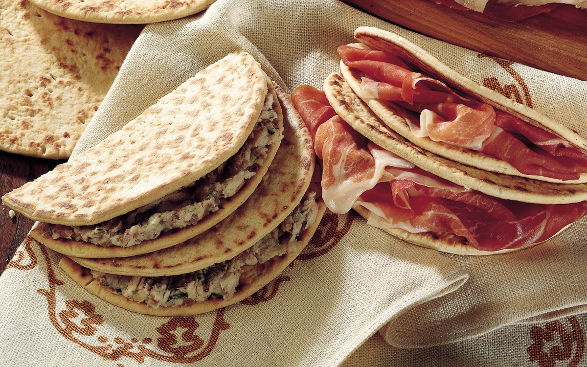 La piadina romagnola