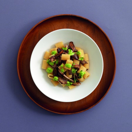 Mini Macaroni with Porcini Mushrooms, Parsley and Thyme