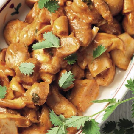 Tuscan-Style Stewed Mushrooms