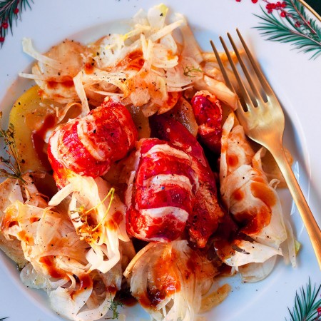 Spiny Lobster en Papillote