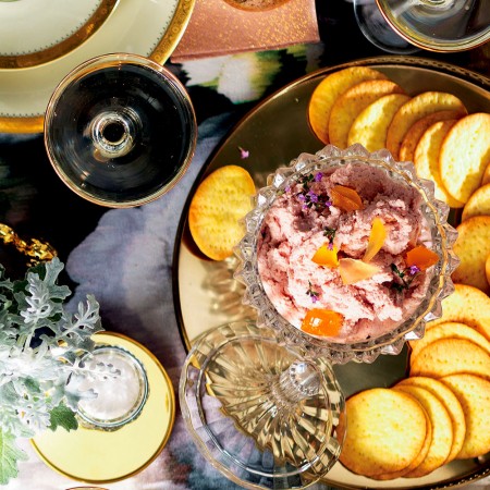 Prosciutto Mousse and Crispy Wafers