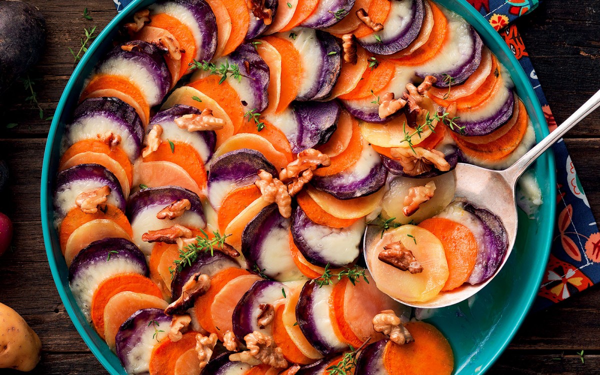 Colorful Ratatouille with Cheese-image