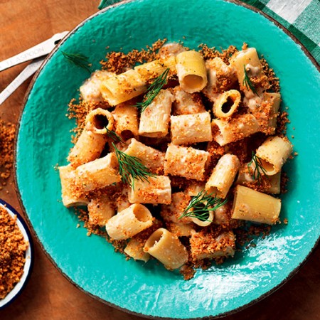 Mezze Maniche alla “Bagna Càuda” With Spicy Bits