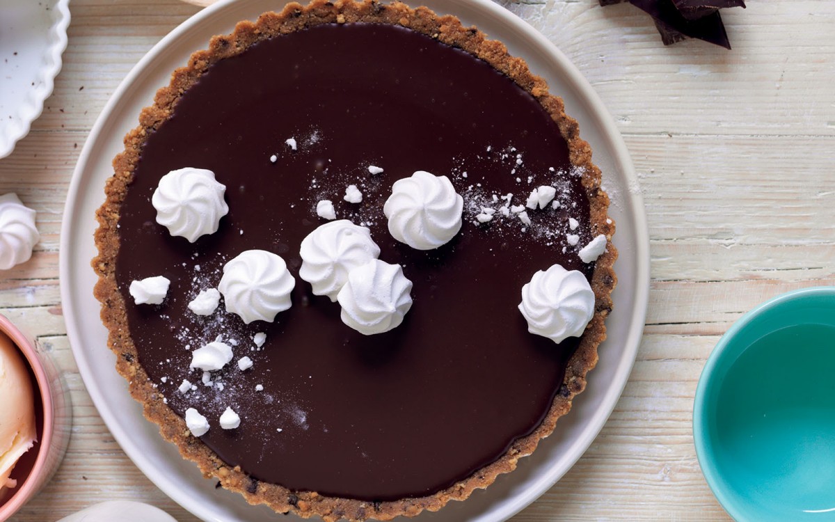 No-Bake Chocolate Tart-image