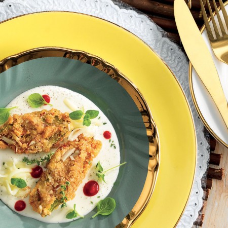 Zucchini Blossom Cutlets 