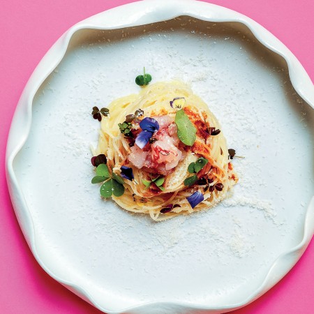 Shrimp and Coconut Spaghettini