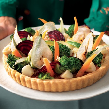 Crunchy Vegetable Crostata
