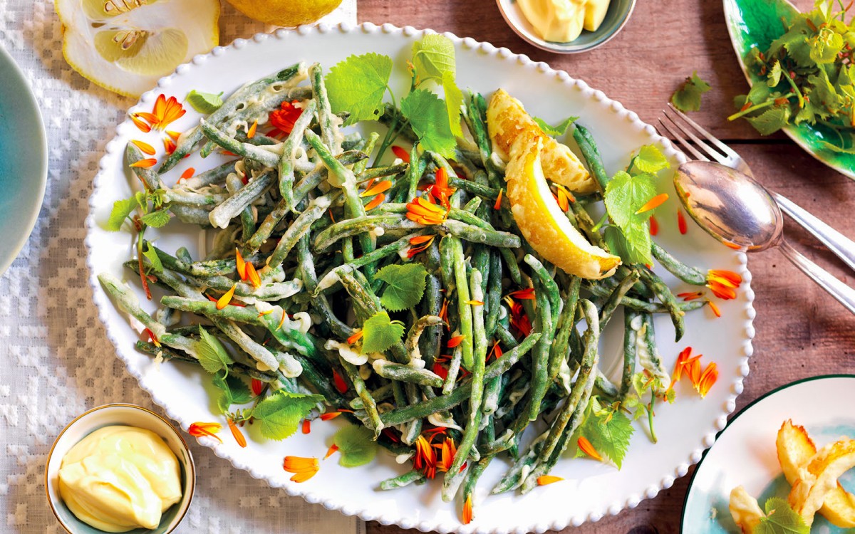 Tempura Green Beans Recipe La Cucina Italiana