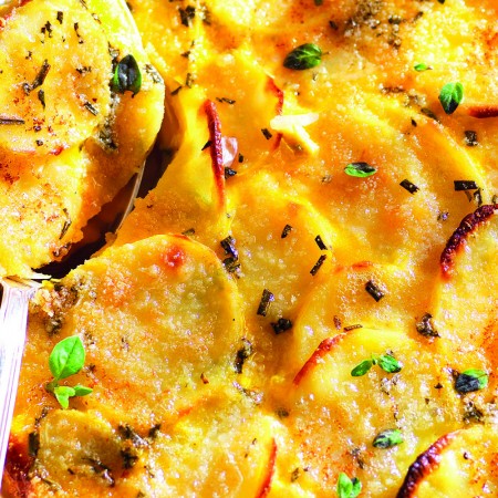 Potato Frittata au Gratin