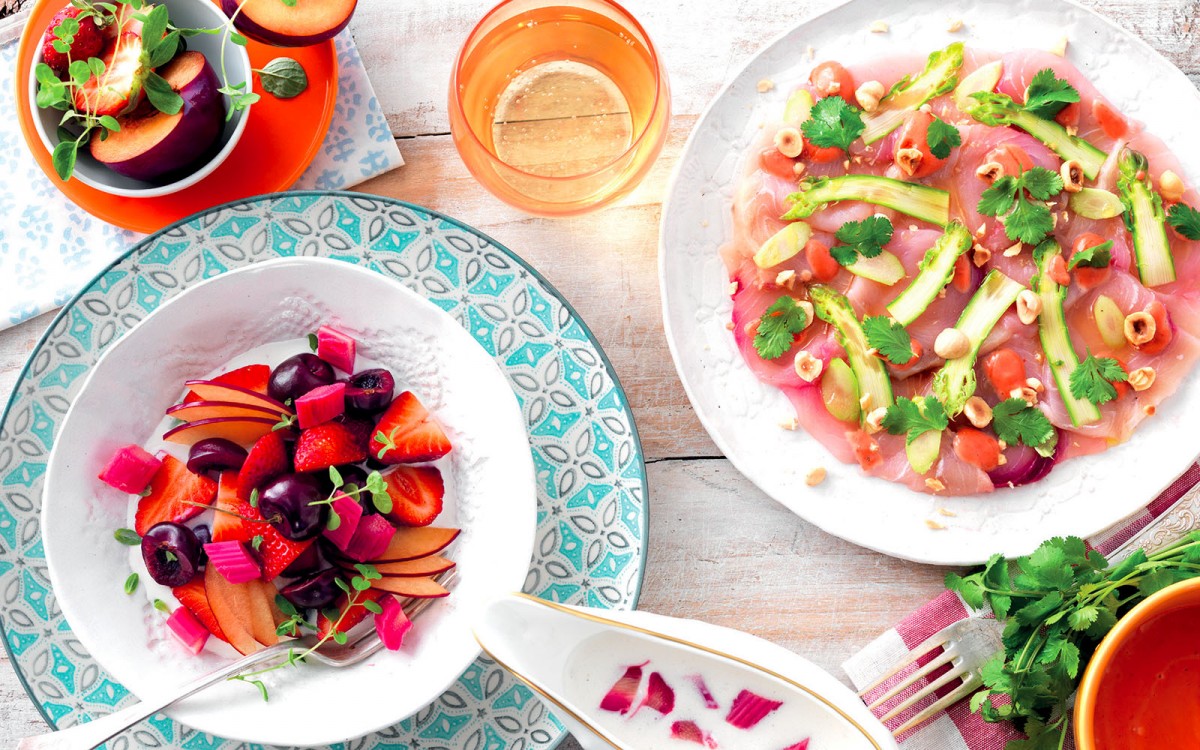 Swordfish and Asparagus Carpaccio Recipe La Cucina Italiana