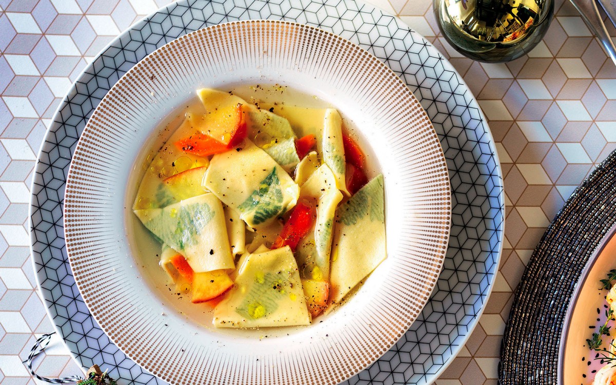 Pasta with Parsley in Broth Recipe La Cucina Italiana